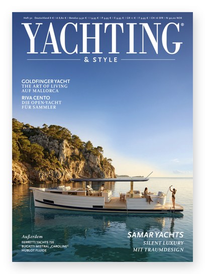 Cover of Yachting & Style issue 50 featuring SAMAR Yachts